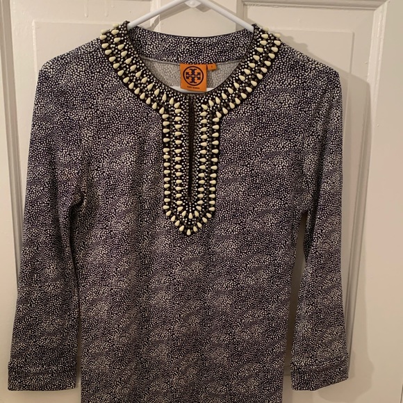 Tory Burch Tops - Tory Burch Embellished Tunic